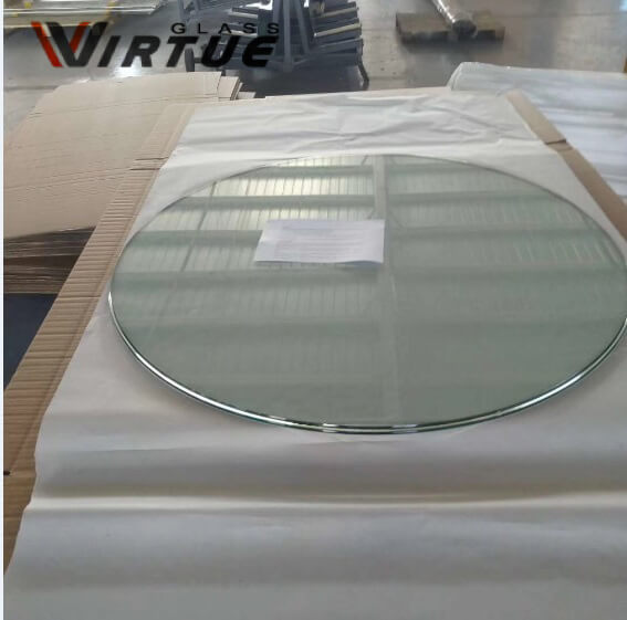 round table top glass