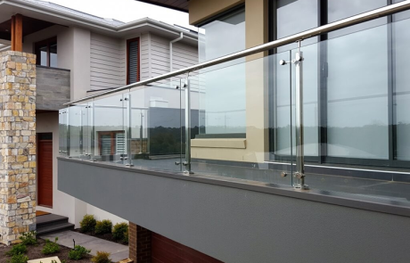 tempered glass fence