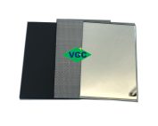 silvered mirror glass