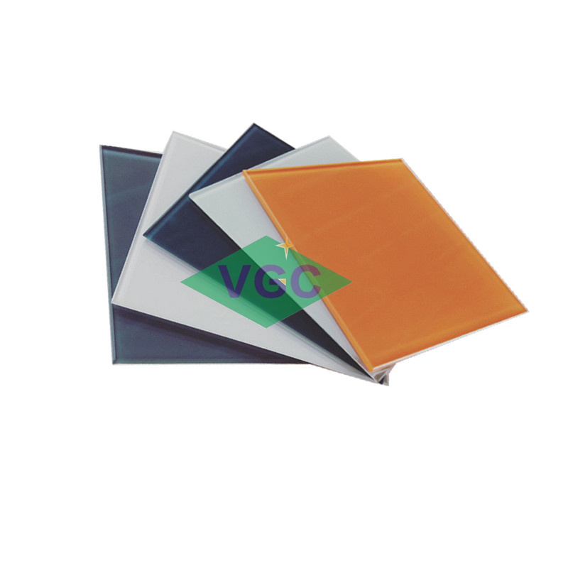 VGC Custom Black Tempered Back Painted Glass China Supplier Virtue