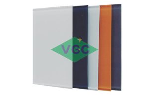 colored glass panels