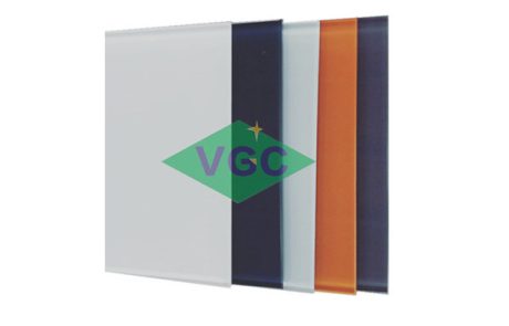 colored glass panels