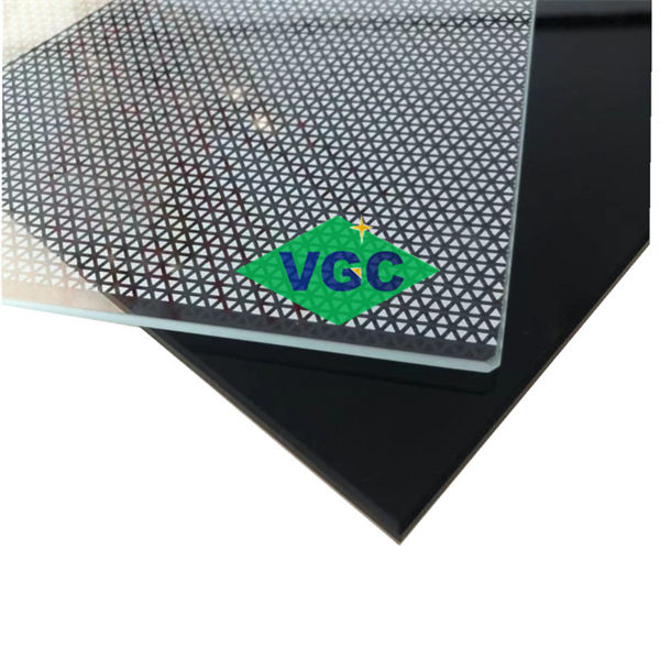 VGC Beautiful Textured Glass Table Top Price 15yeas Manufacturer China