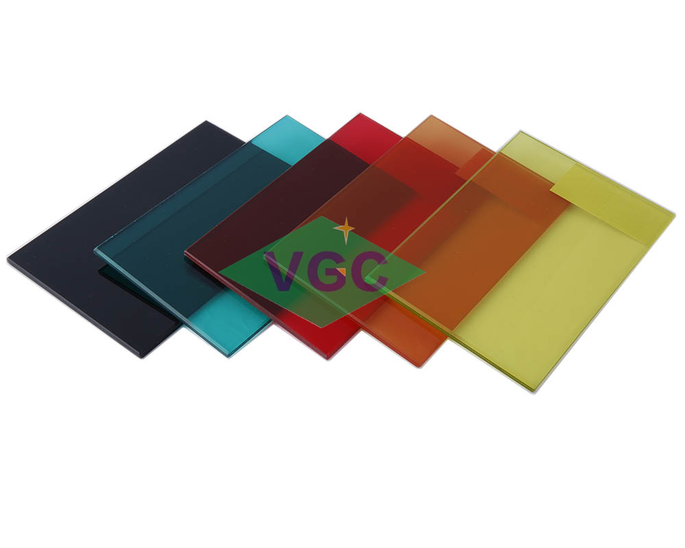 Colored Laminated Glass