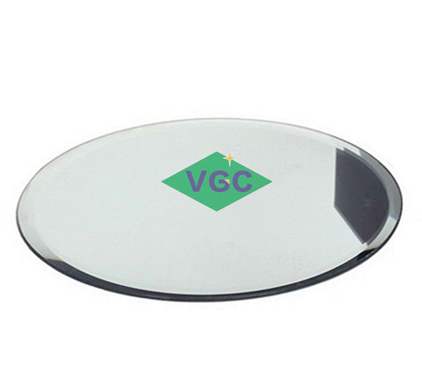 Bevel Edge Round Wall Mirror