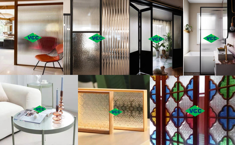 Application of Patterned glass