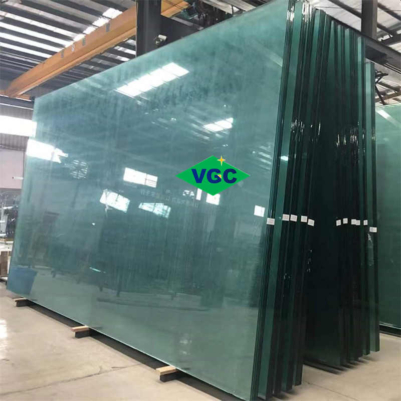clear float glass laminated glass