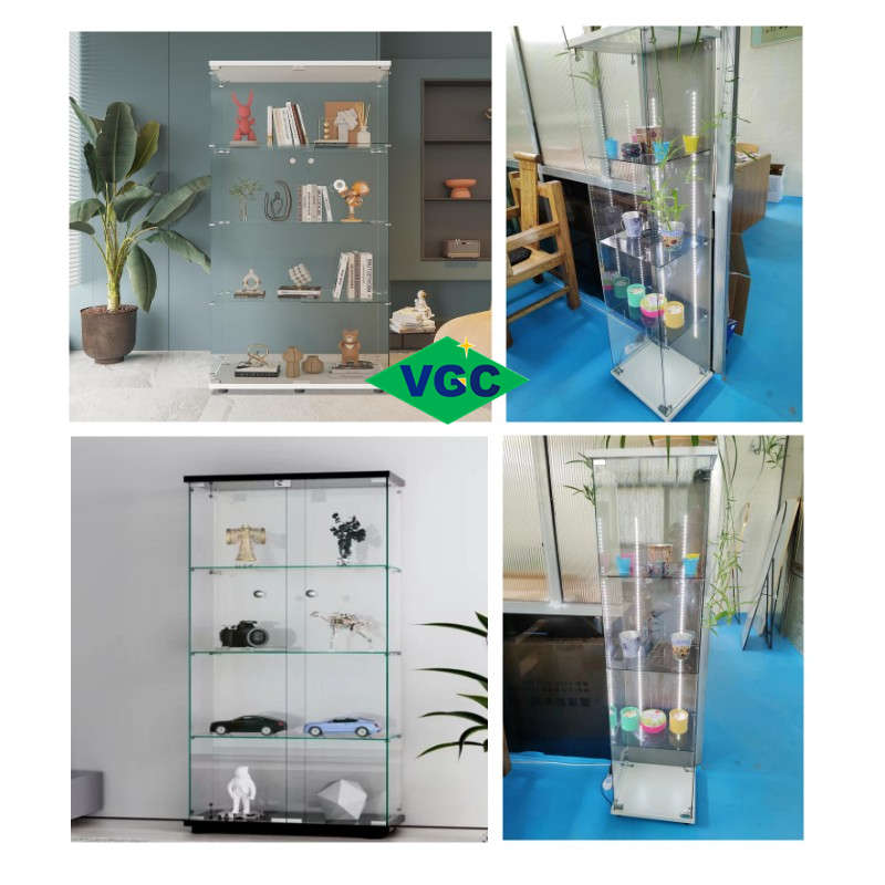 VGC Glass Display case shelves