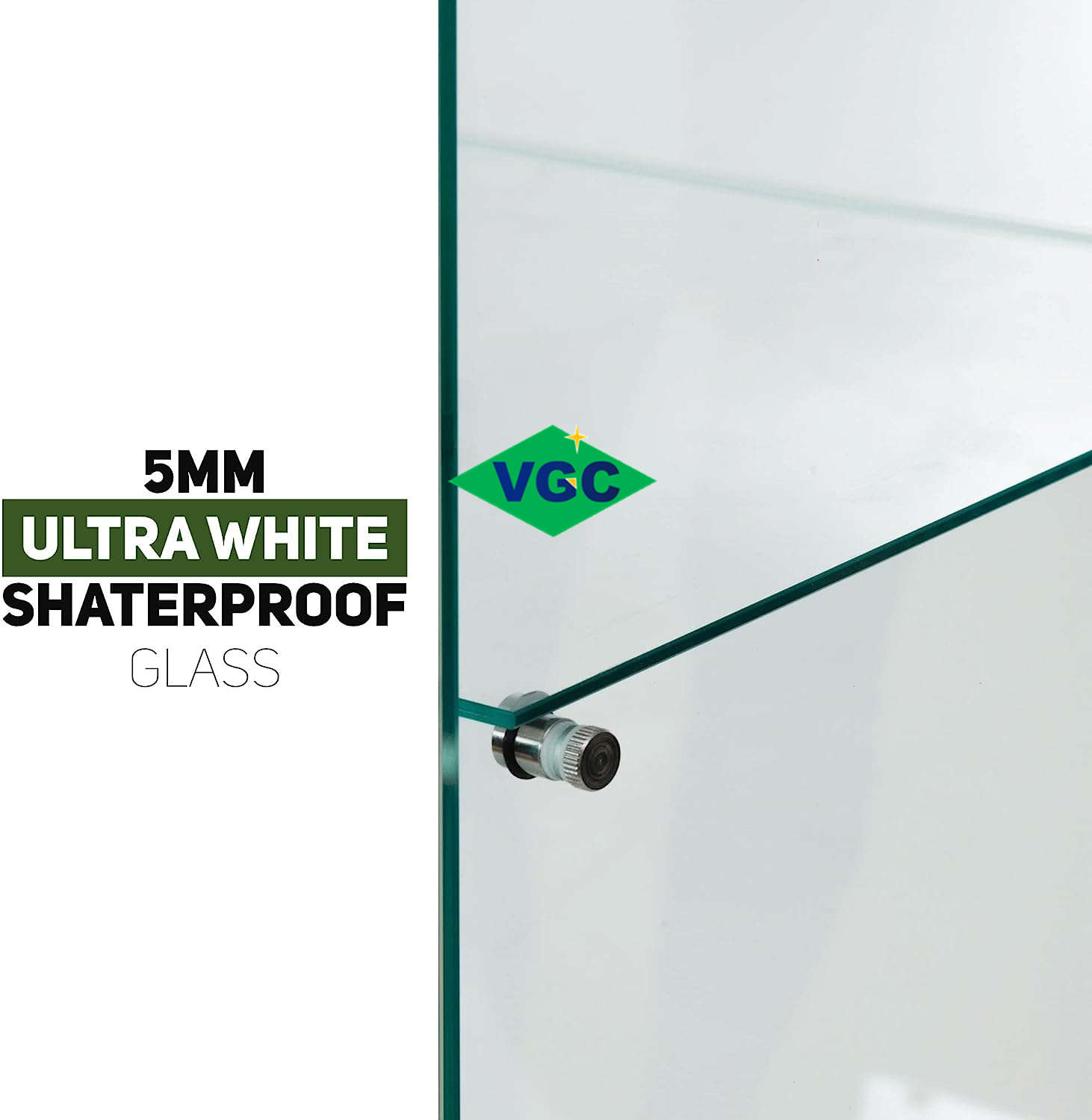 5MM Shaffer proof ultra white glass