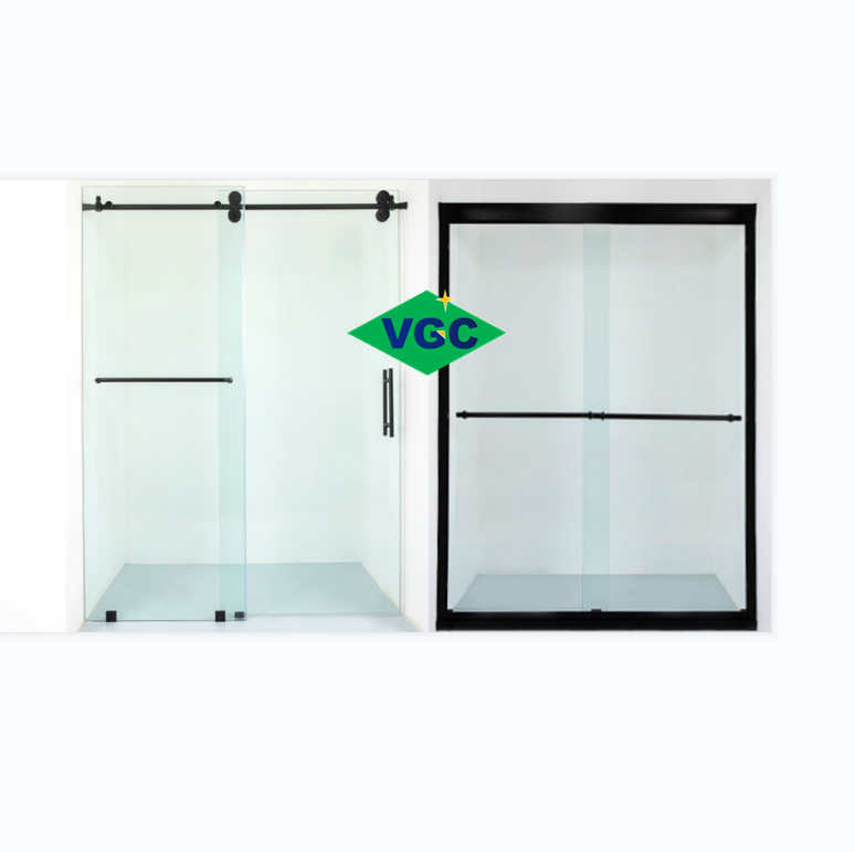 8mm frameless glass shower doors