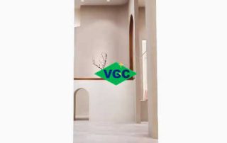 Full-Length Wood Base Floor Mirror