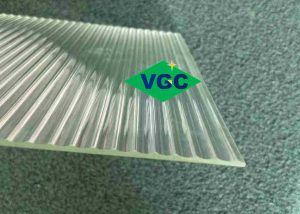 Low-Iron Moru Pattern Glass for Doors
