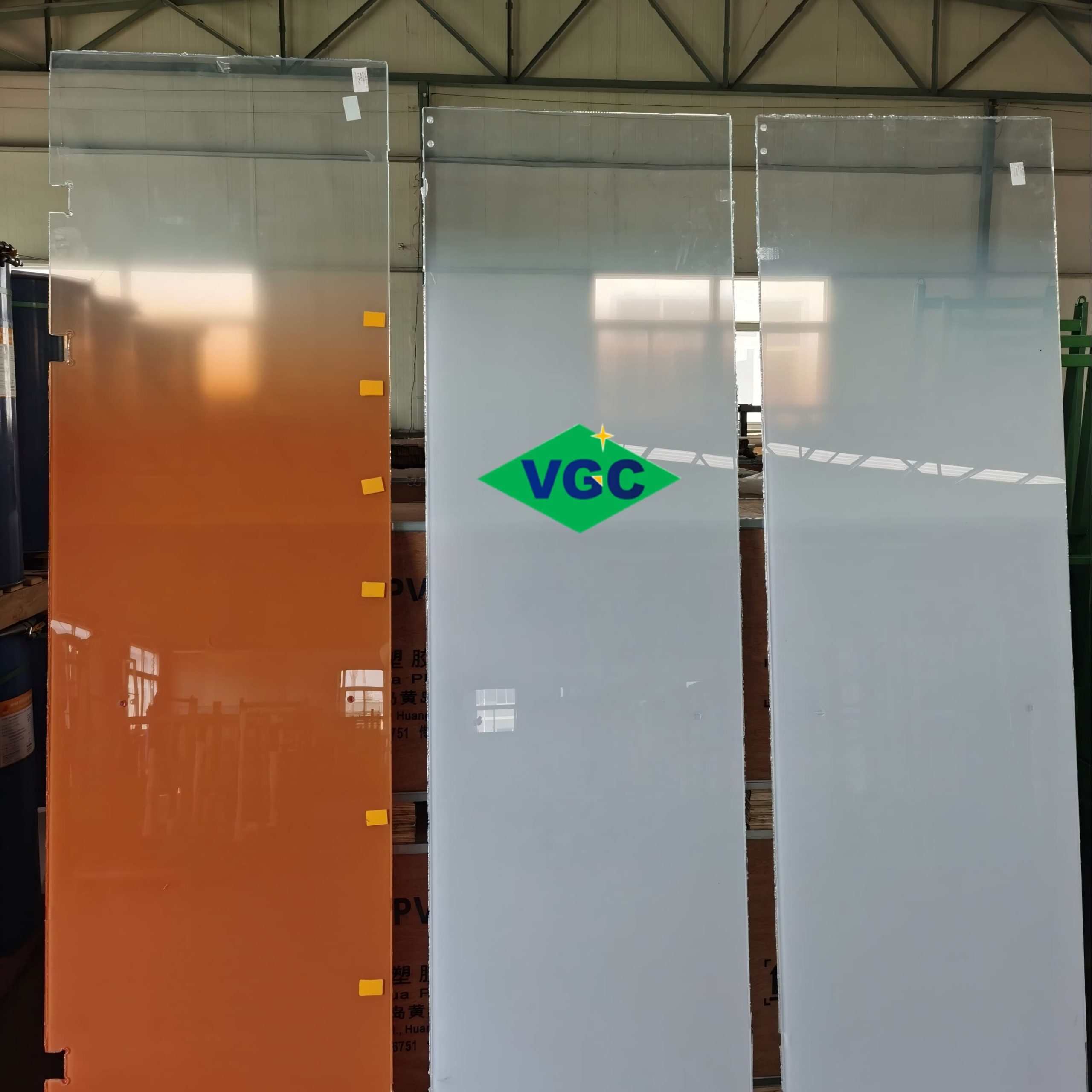 gradient laminated glass China Factory