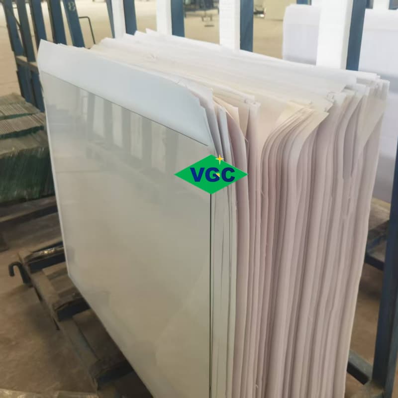 Low iron ar glass