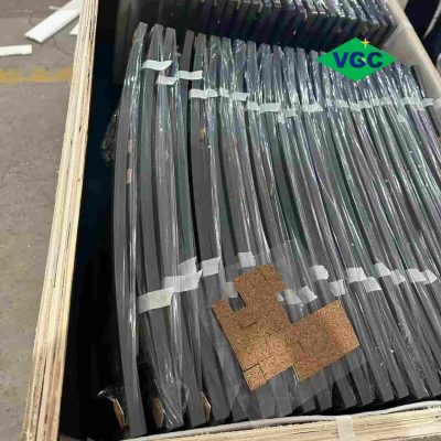 safety packing of curved door glass