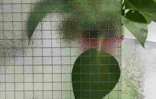 6mm Nashiji Wired Glass