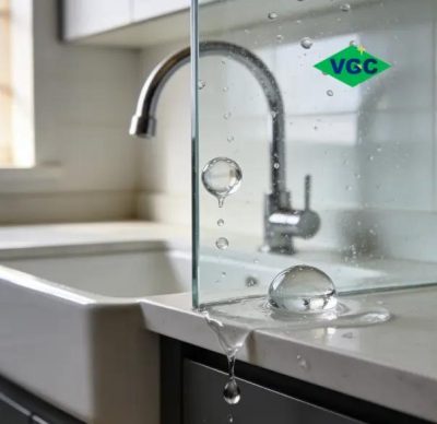 Easy-Clean Coated Glass