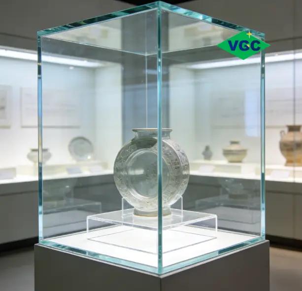 Reflecting Display Case Low Reflection Laminated Glass For Museum Display Cases | VGC High ...