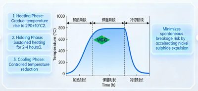 process of Glass Heat Soak Treatment