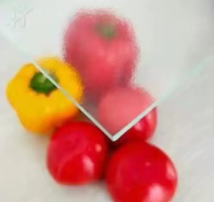 Low haze diffused greenhouse glass